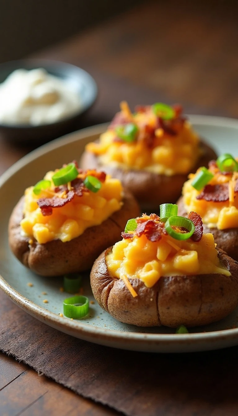 Spud-Tacular Stuffed Baked Potatoes Recipe