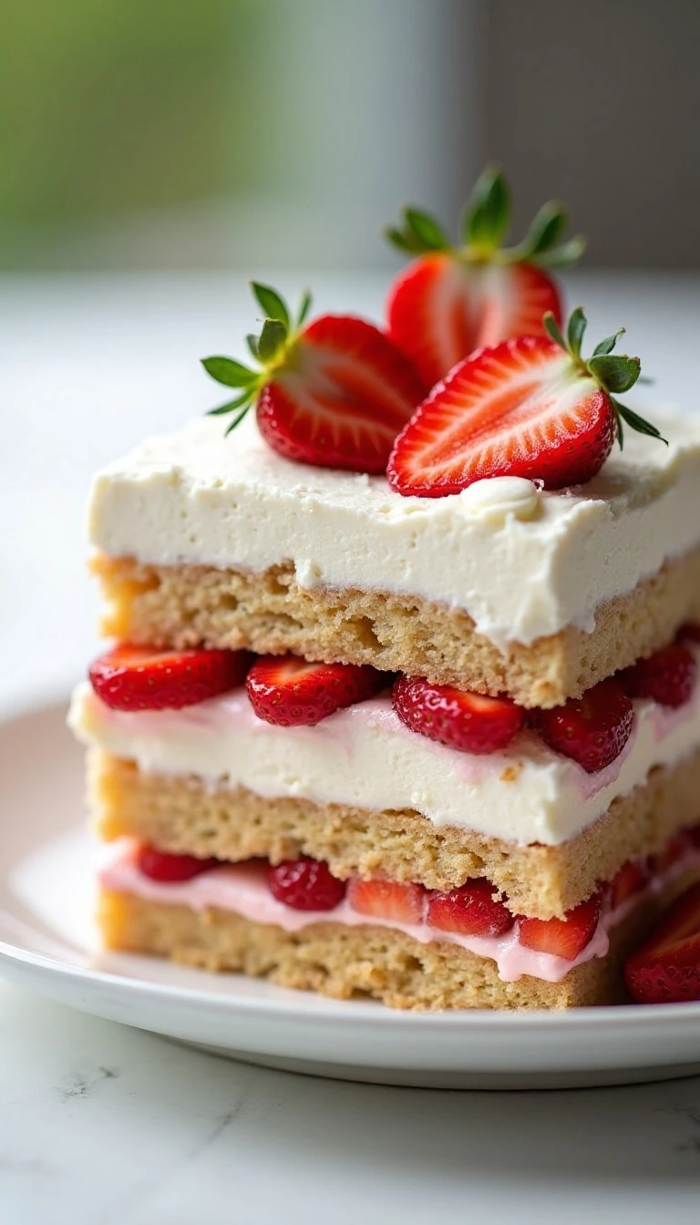 Easy Strawberry Icebox Cake Recipe for Summer
