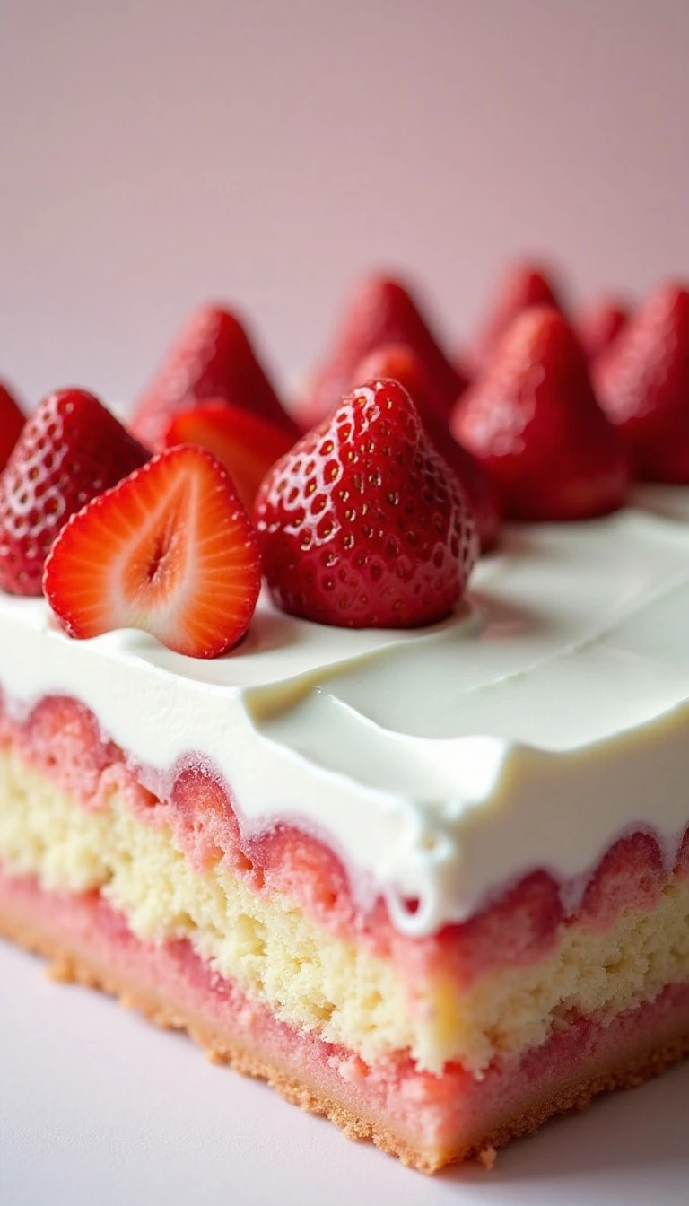 Strawberry Poke Cake Recipe Everyone Will Love