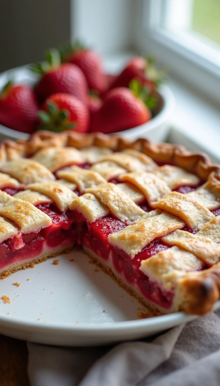 Easy Strawberry Rhubarb Pie Recipe (The Best Homemade Pie)