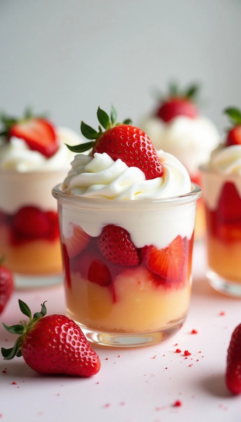 Strawberry Shortcake in a Jar: A Simple Twist on a Classic