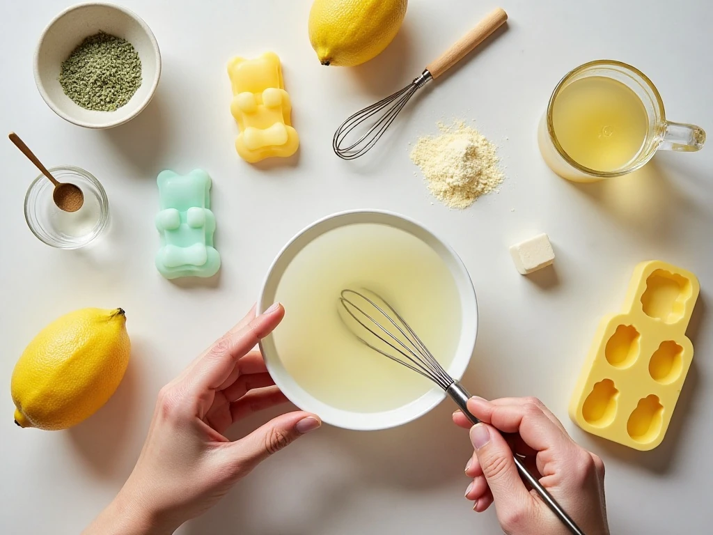 Ingredients for sugar-free gummy bears