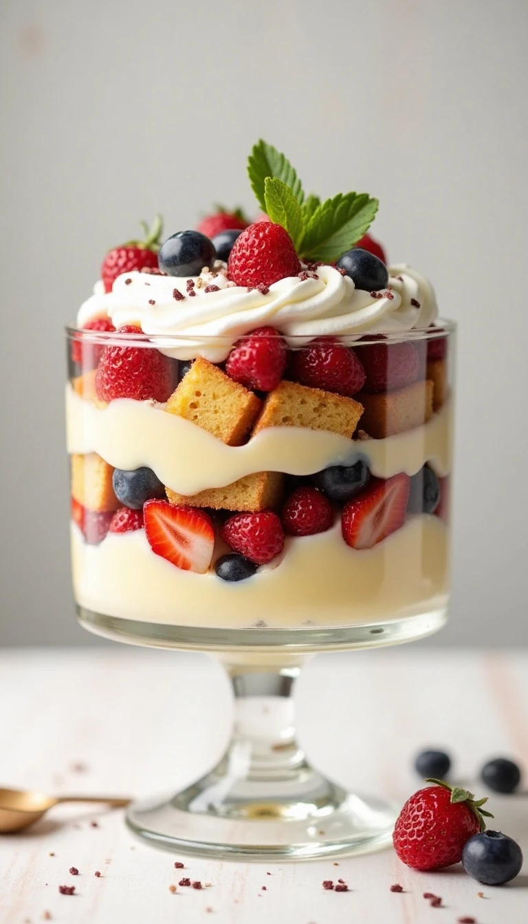 Summer Berry Trifle: A Fresh, Easy Dessert Recipe