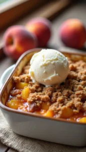 Sweet Georgia Peach Crumble Recipe Everyone Will Love