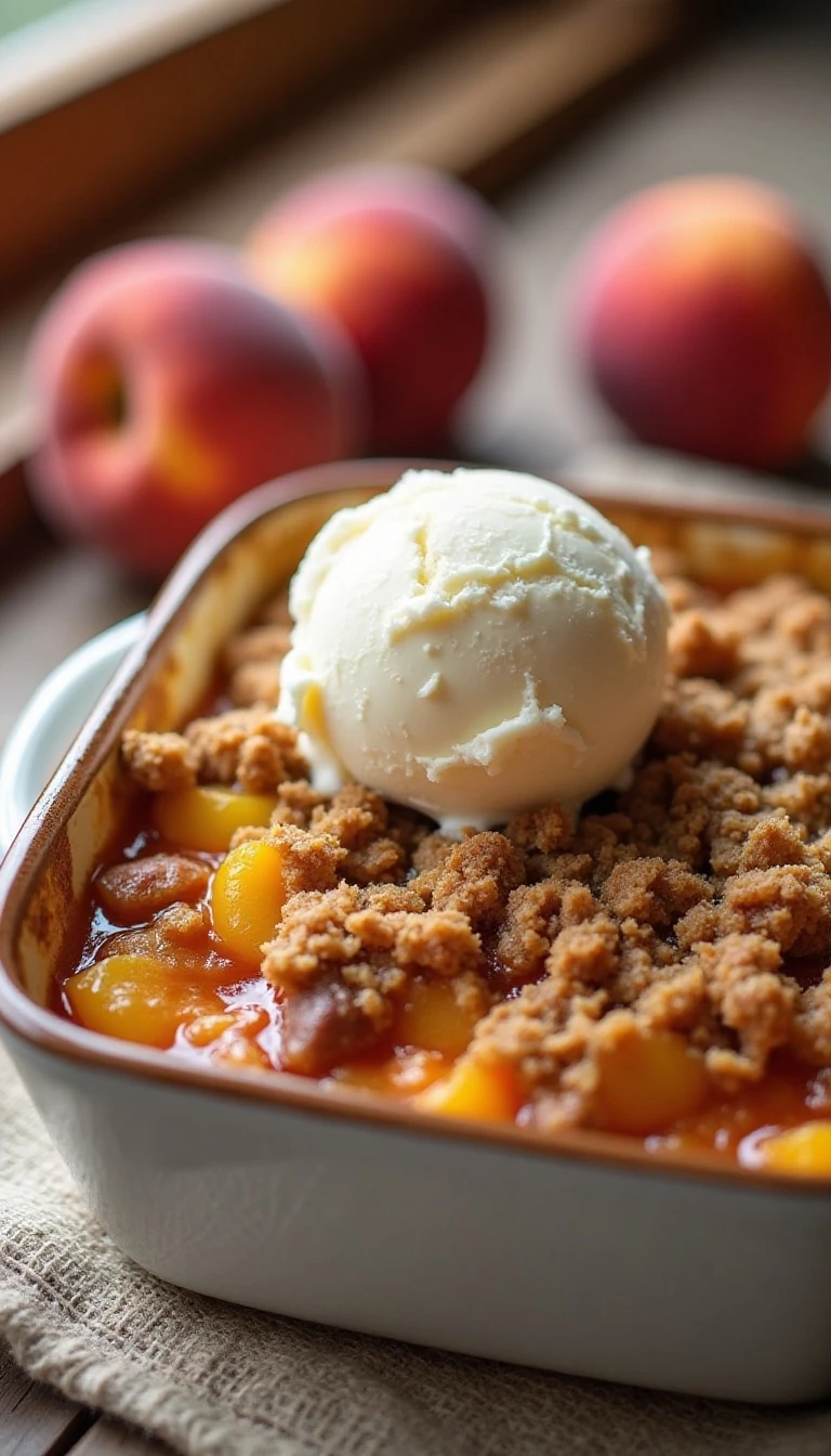 Sweet Georgia Peach Crumble Recipe Everyone Will Love