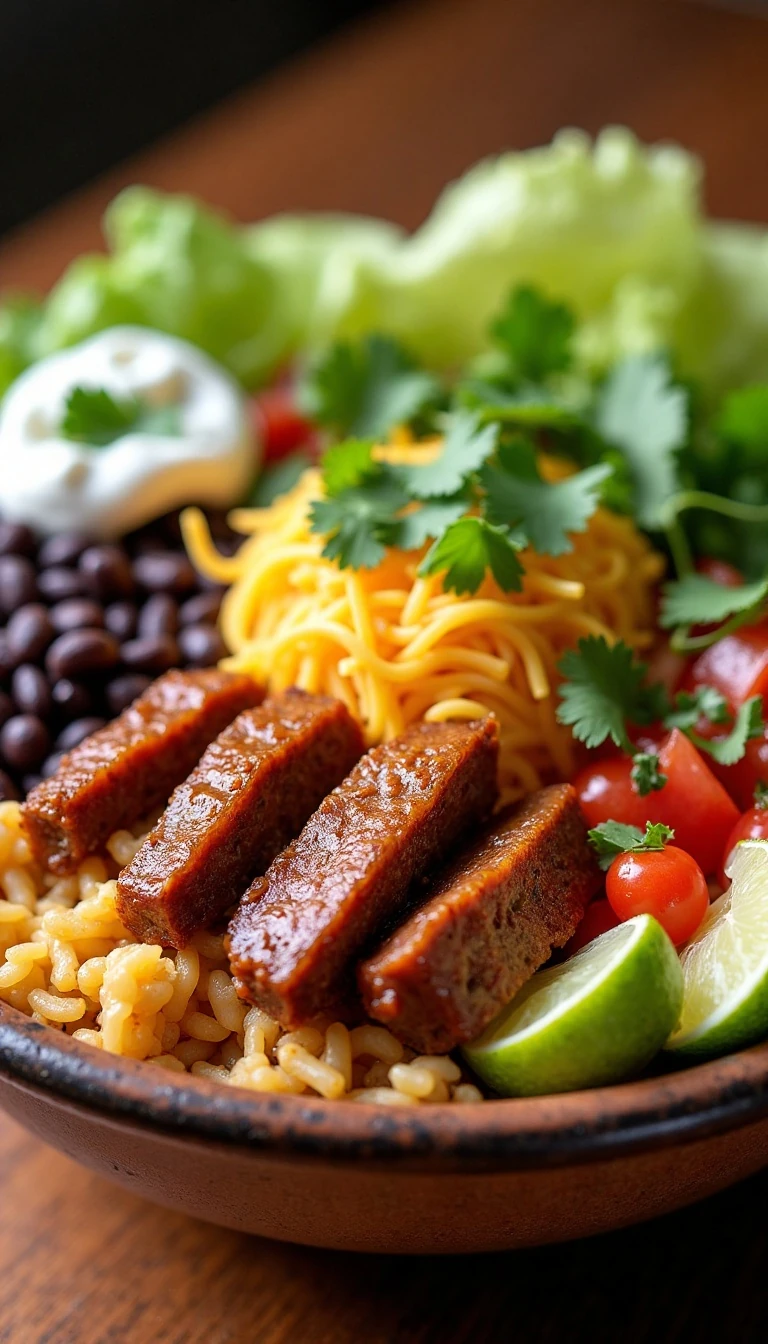 Sweet Pork Burrito Bowls Recipe