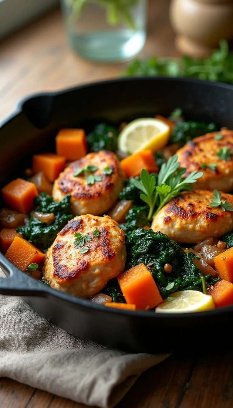 Sweet Potato Chicken Skillet: One-Pan Comfort Food for Easy Dinner