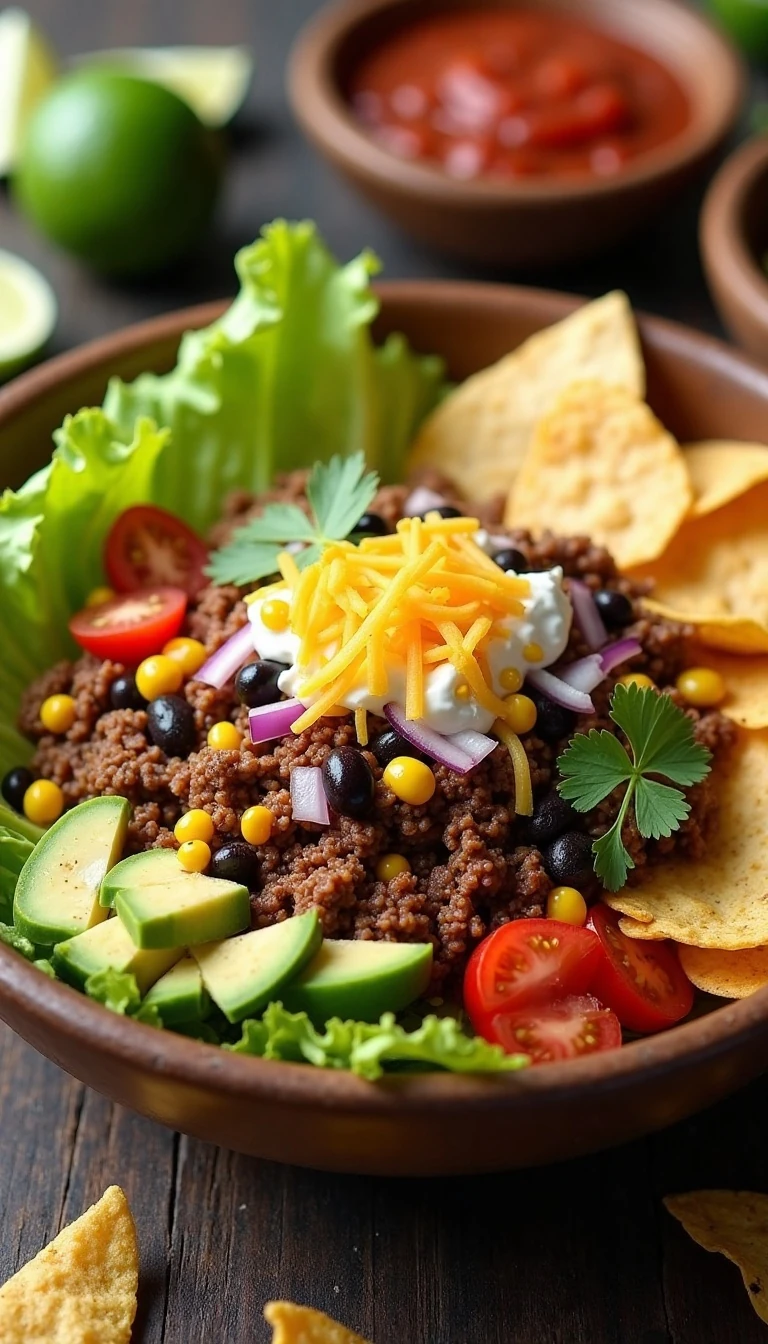 The Best Taco Salad Recipe (2 Ways!)