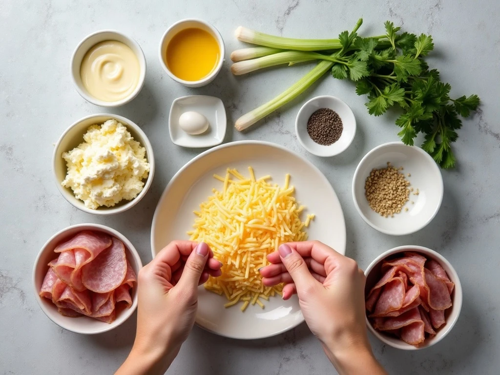 Ingredients for authentic Tampa Cuban dip