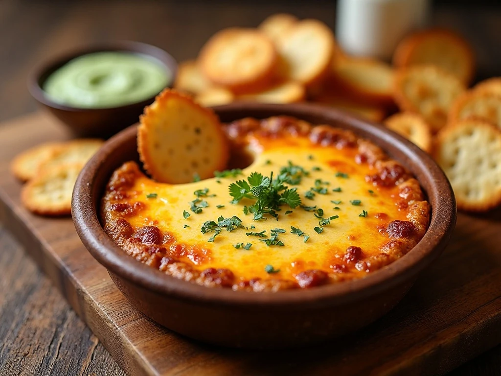 Tampa Cuban dip party serving platter