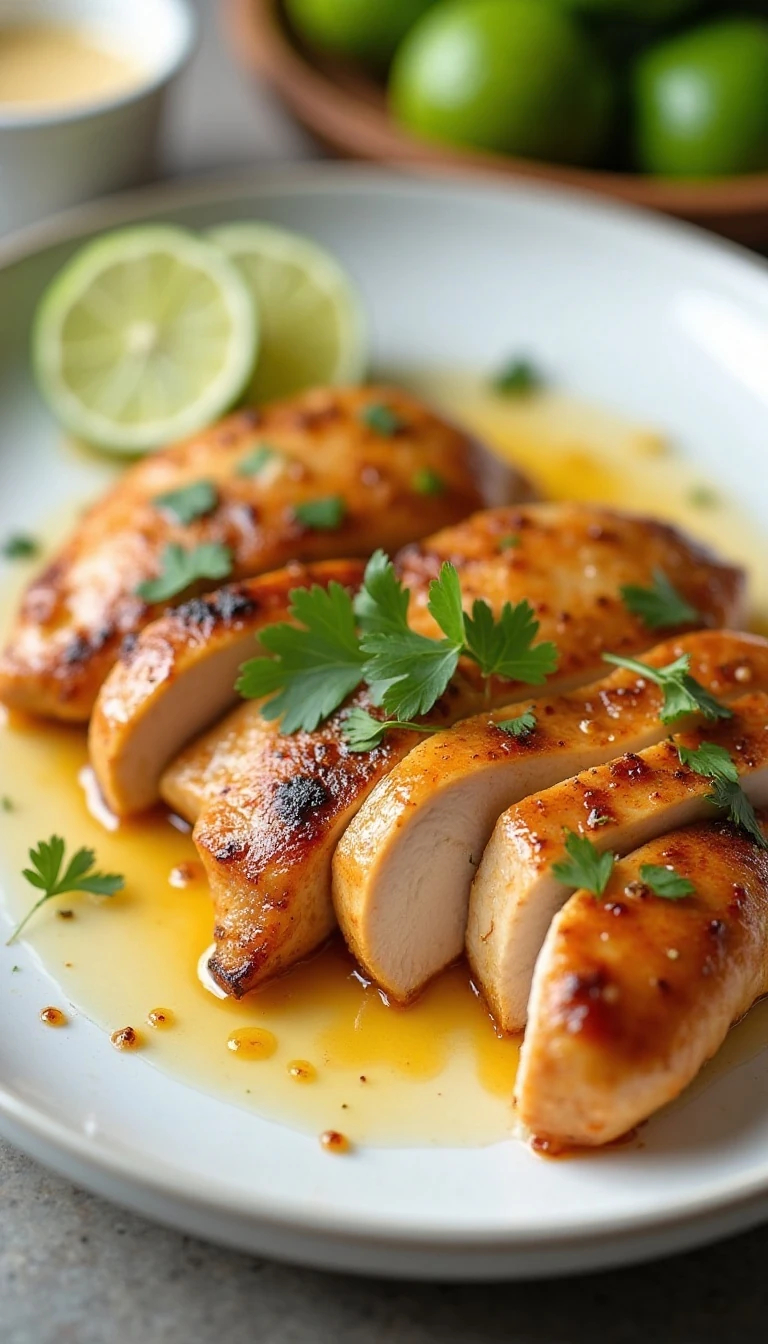 Tangy Baked Honey Lime Chicken Recipe