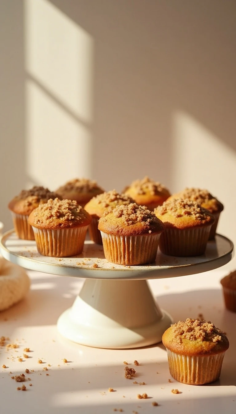 Tasty Coffee Cake Muffins Recipe with Cinnamon Streusel