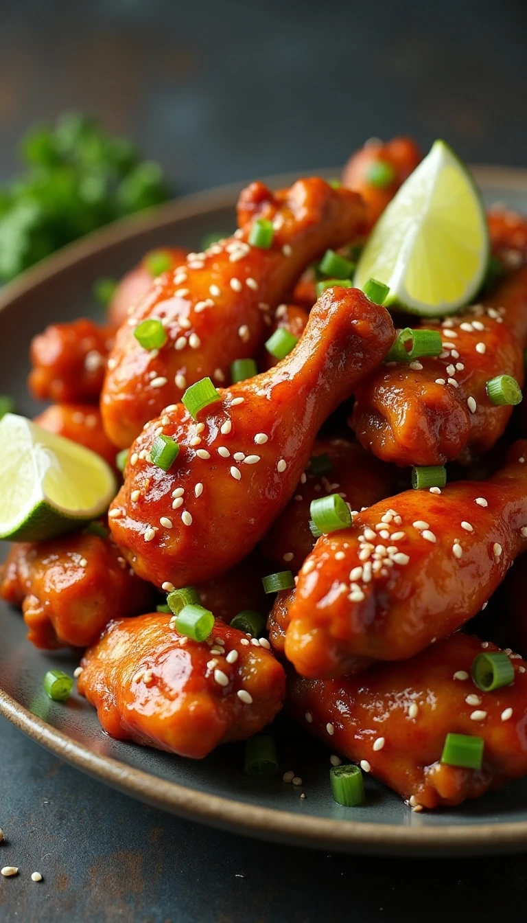 Honey Sriracha Chicken Wings That Pack a Flavorful Kick