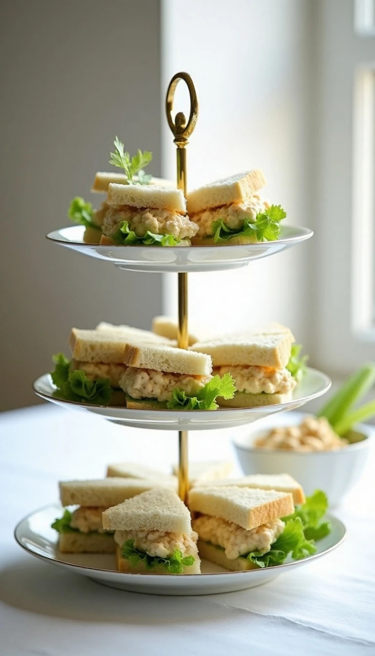 Tea Room Chicken Salad Sandwiches Made Simple