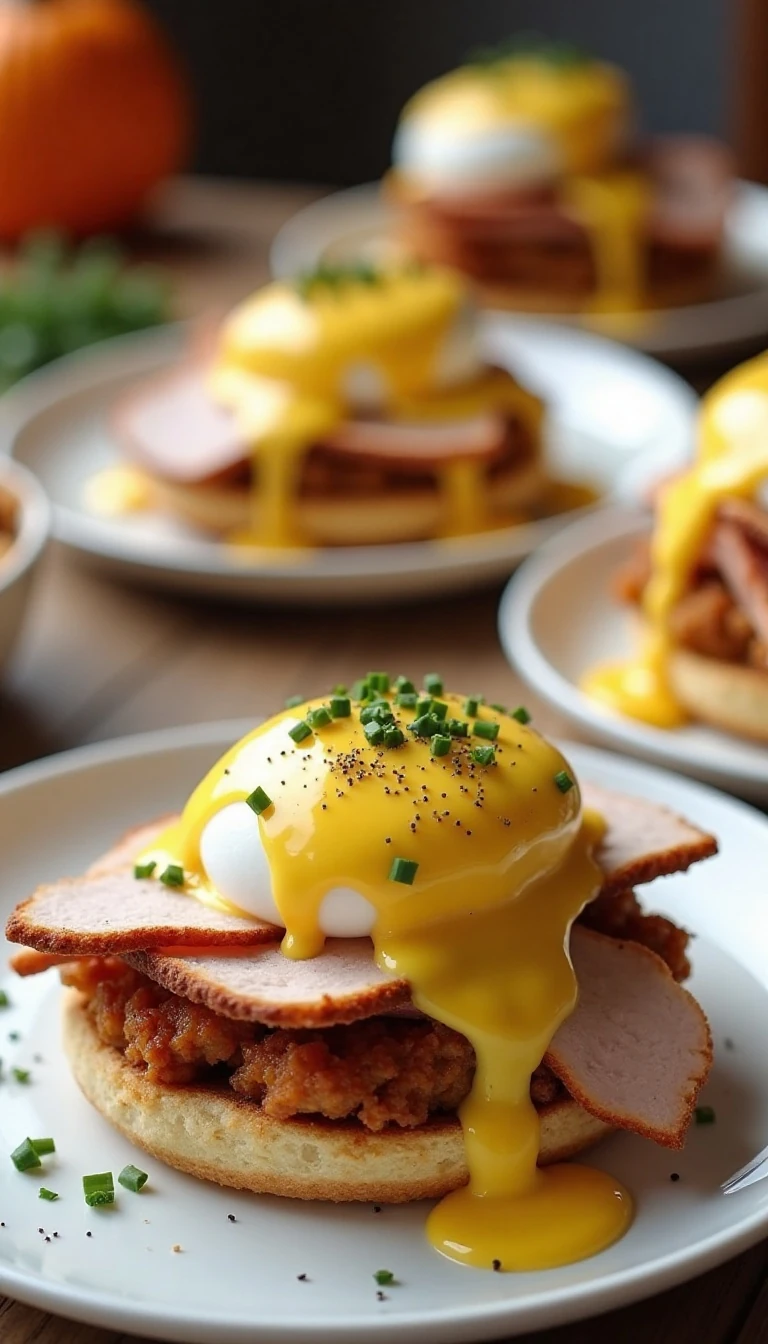 Thanksgiving Eggs Benedict: A Festive Breakfast Twist