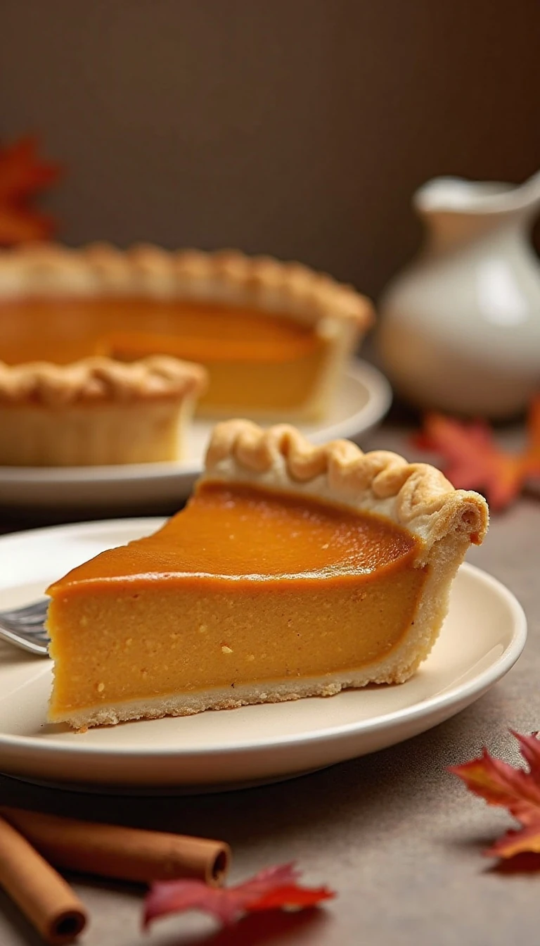 Best Thanksgiving Pumpkin Pie with Maple Syrup Recipe