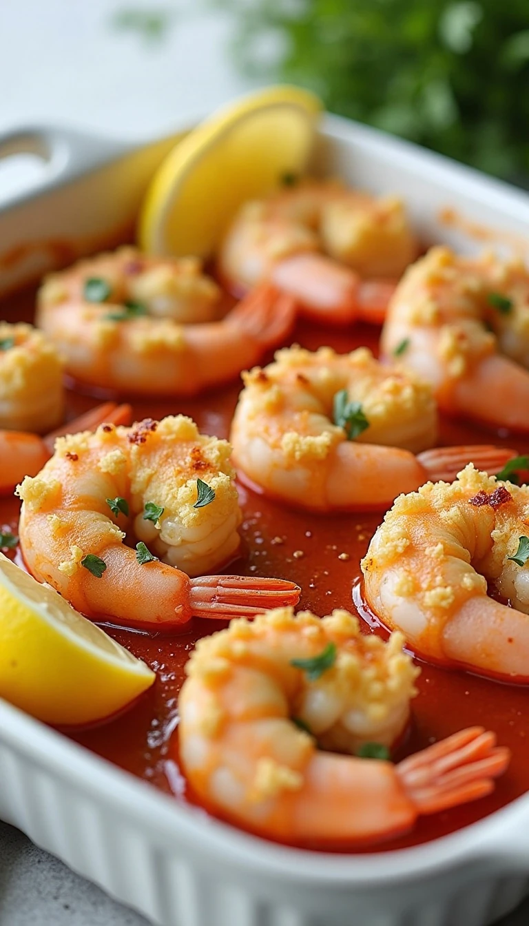 The Best Baked Stuffed Shrimp Recipe with Buttery Cracker Filling