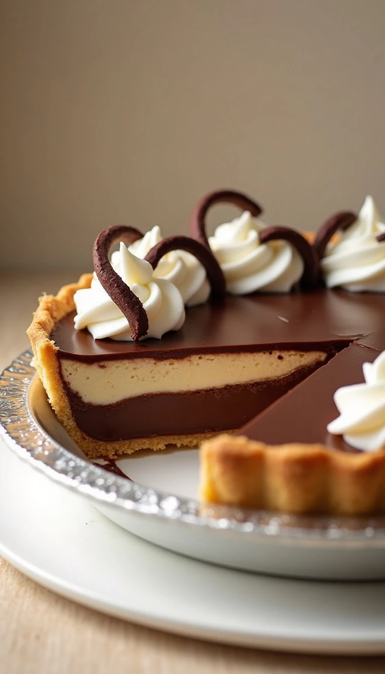 The Best Homemade Chocolate Pudding Pie Recipe Ever