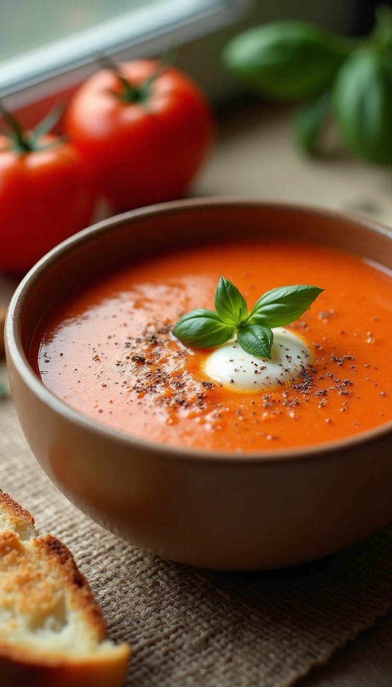 The Best Homemade Tomato Soup Recipe (Easy & Creamy)
