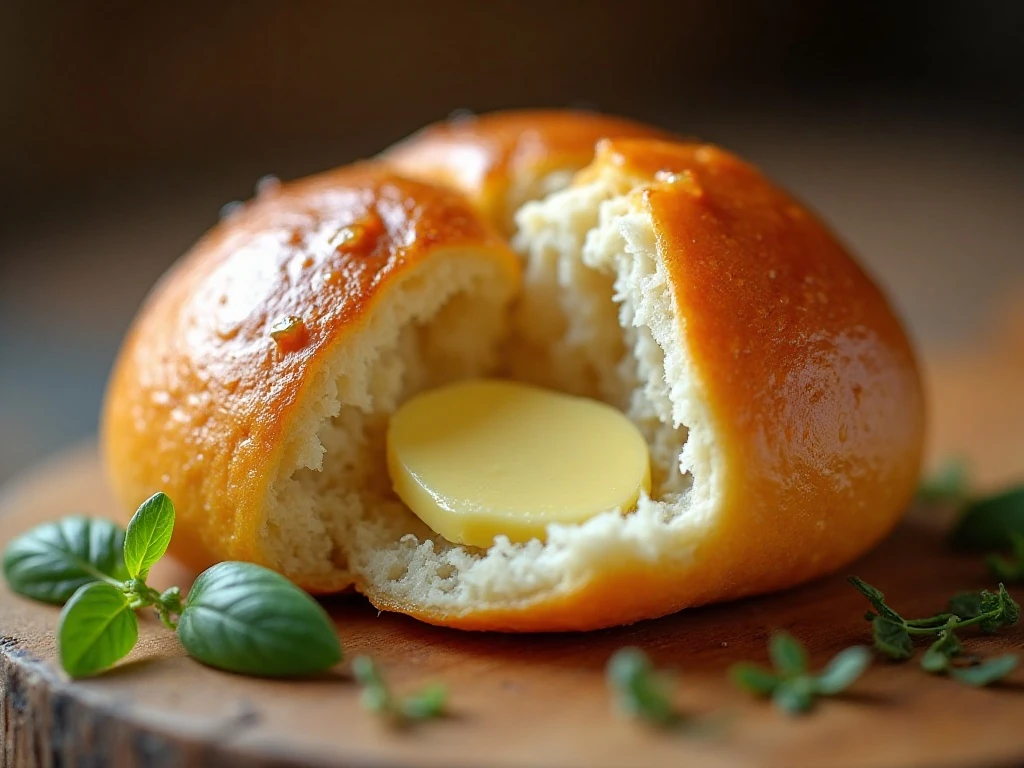 Soft airy crumb of homemade yeast bread
