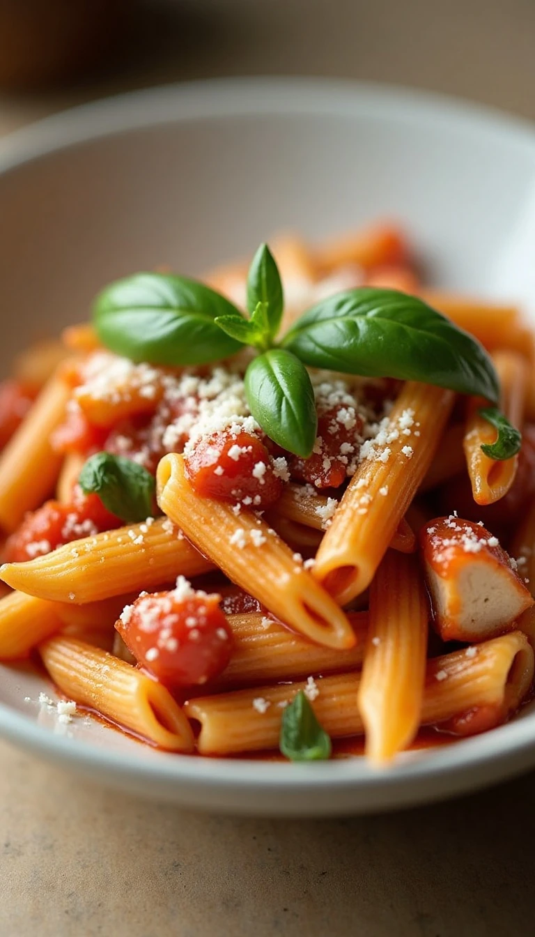 Easy Tomato Basil Chicken and Pasta Recipe for a Quick Dinner