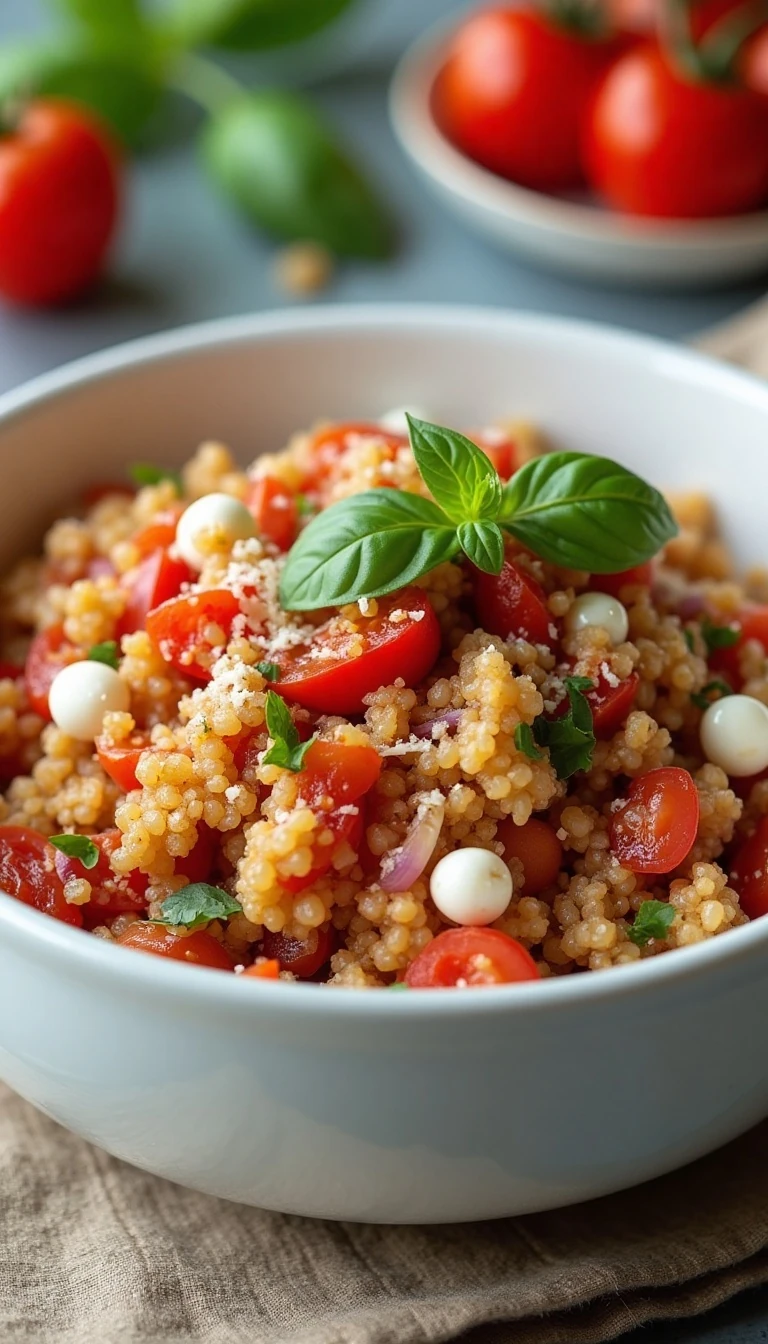 Tomato Bruschetta Quinoa Recipe: Fresh, Flavorful, and Easy