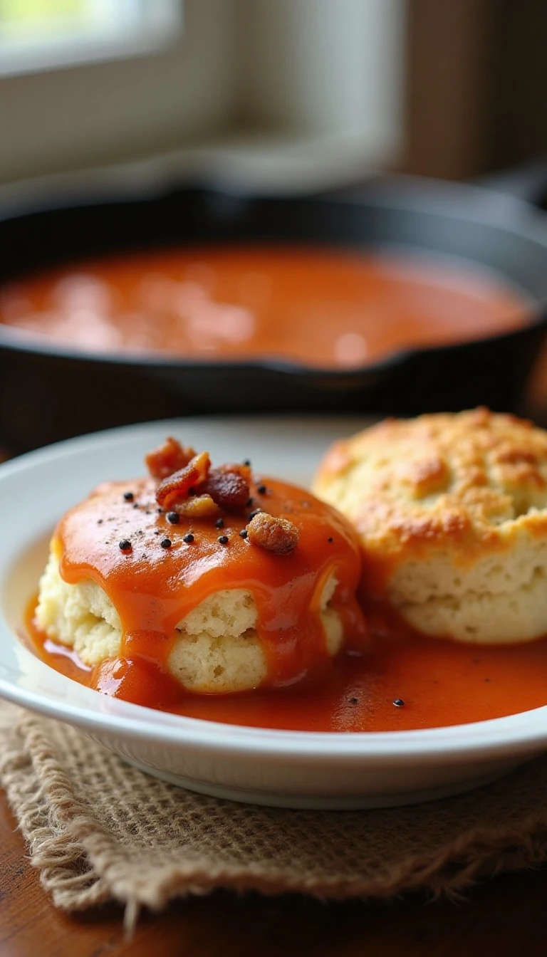 Old-Fashioned Southern Tomato Gravy Recipe