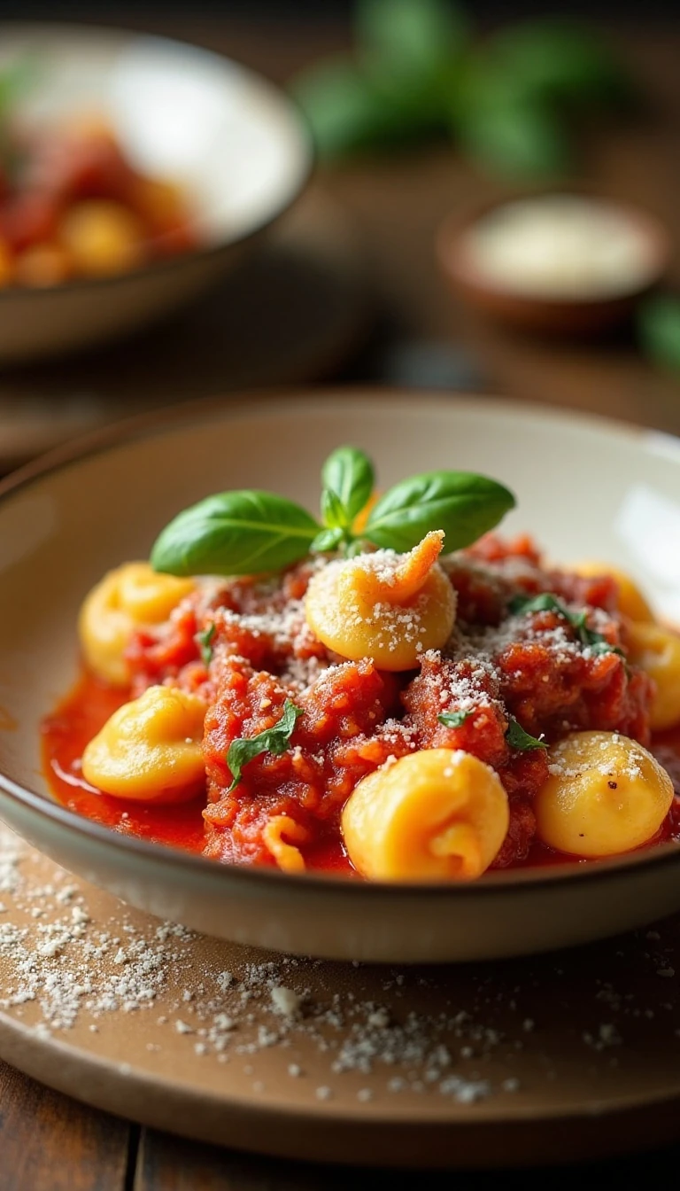 Easy Tortellini with Tomatoes and Pancetta Recipe