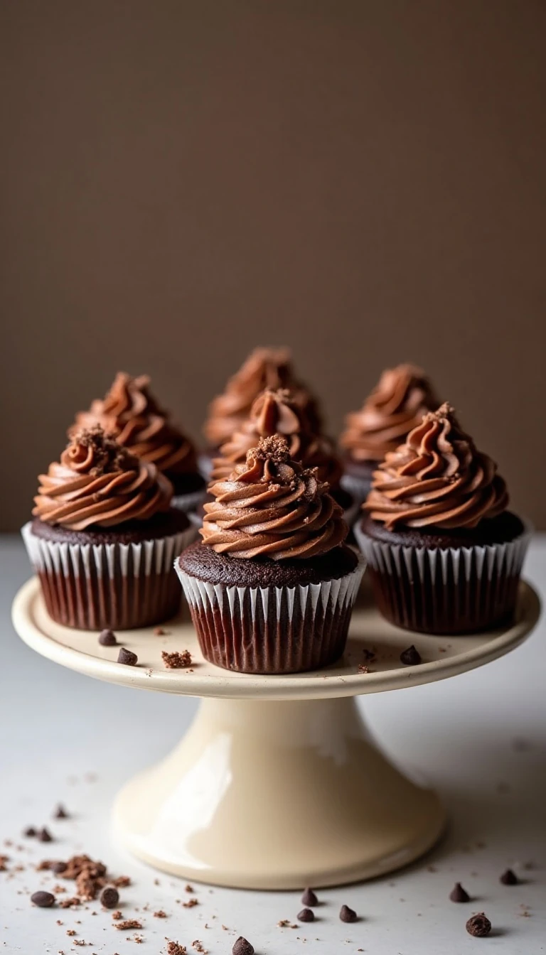 The Ultimate Triple Chocolate Cupcakes Recipe