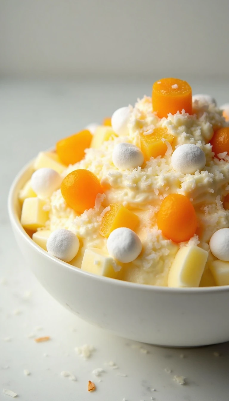 Creamy Tropical Cheesecake Salad Recipe