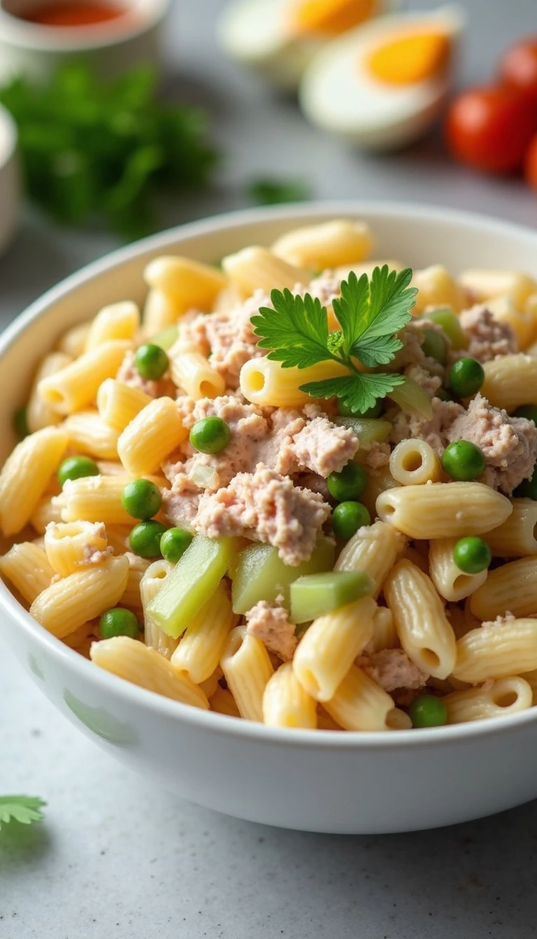 The Best Classic Tuna Macaroni Salad Recipe