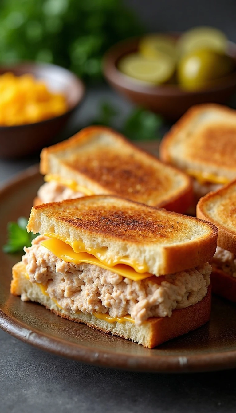 Tuna Melt Sandwiches: Crispy, Creamy, and Easy to Make