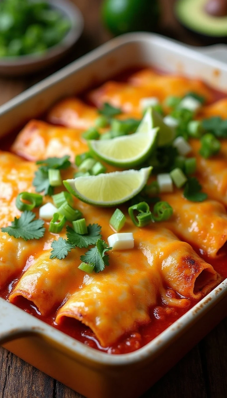Easy Leftover Turkey Enchiladas Recipe (Quick & Flavorful)