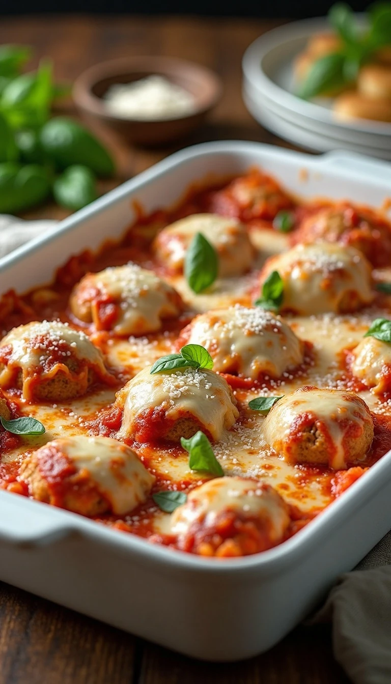 Easy Turkey Meatball Casserole Recipe