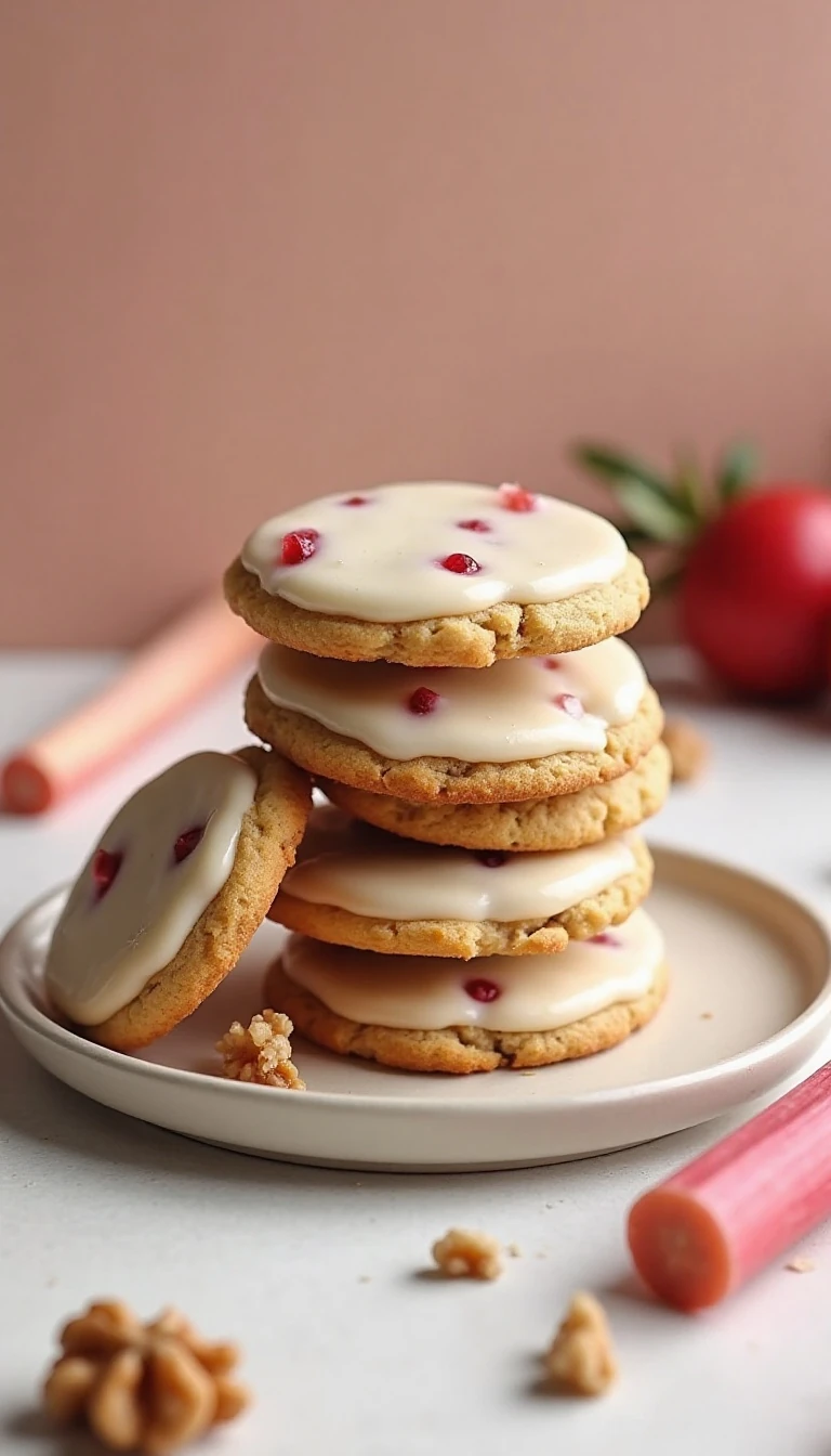 Unique Rhubarb Cookies You’ll Want to Bake Again