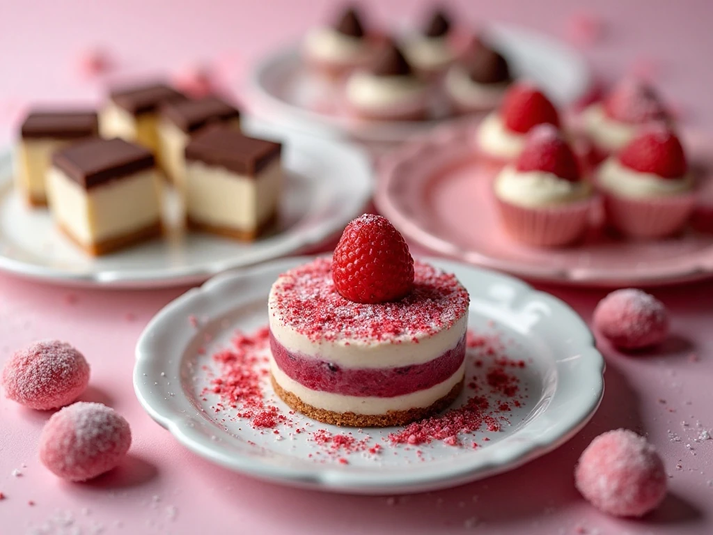 A variety of 25 sweet Valentine's Day dessert ideas