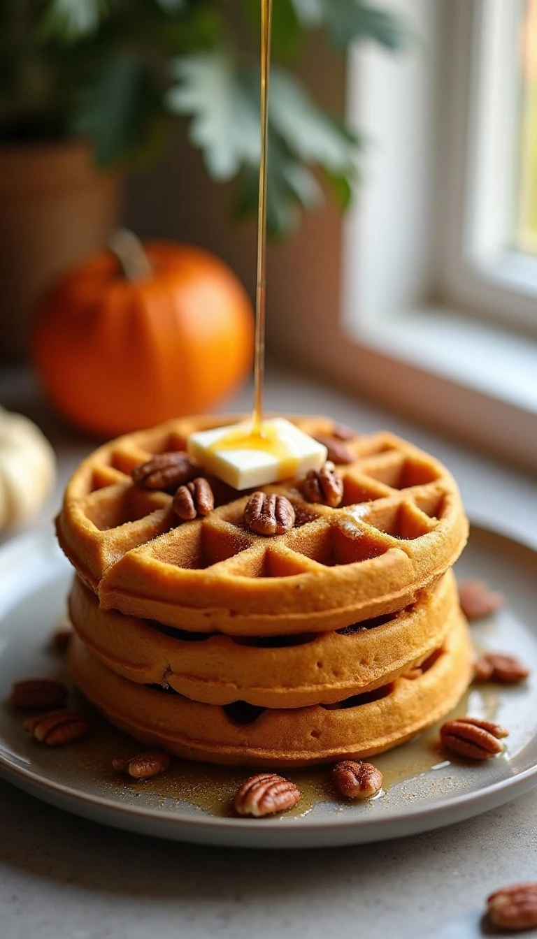 Vegan Pumpkin Waffle Recipe: Crisp, Fluffy, and Easy