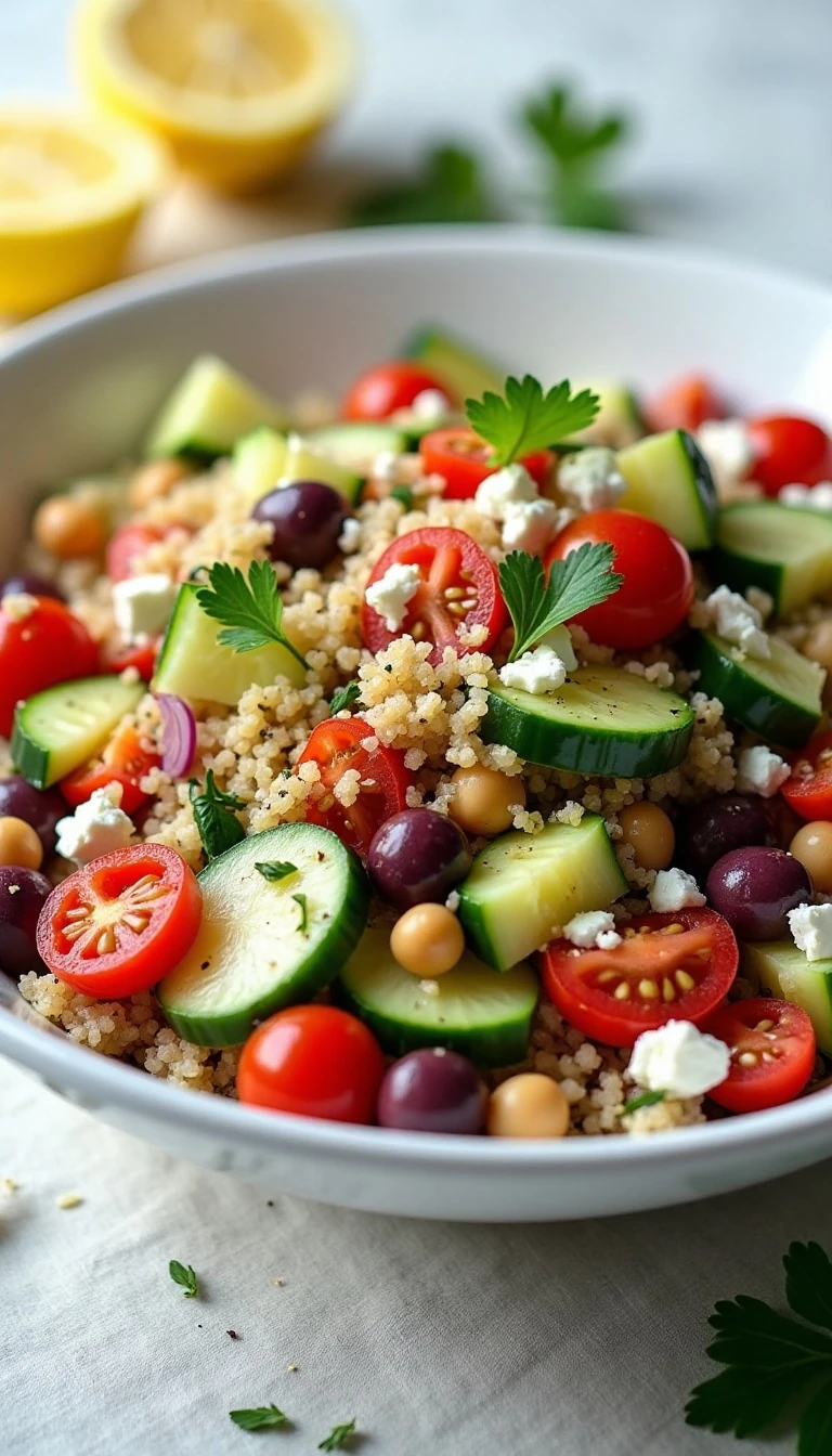 Vegetarian Greek Quinoa Recipe: Fresh, Flavorful & Easy