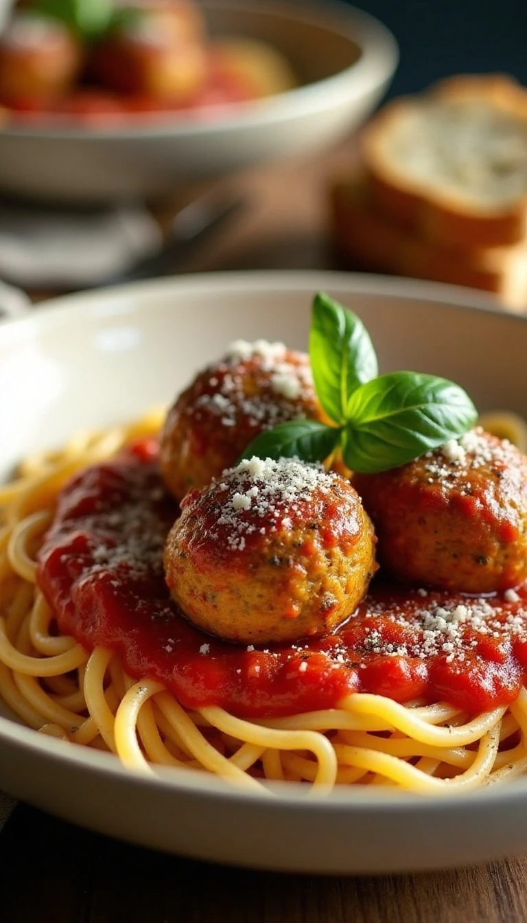 Easy Vegetarian Meatballs Recipe with Lentils and Marinara