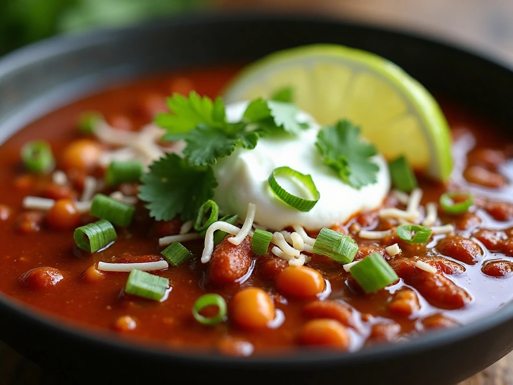 Weight Watchers-friendly toppings for vegetarian chili