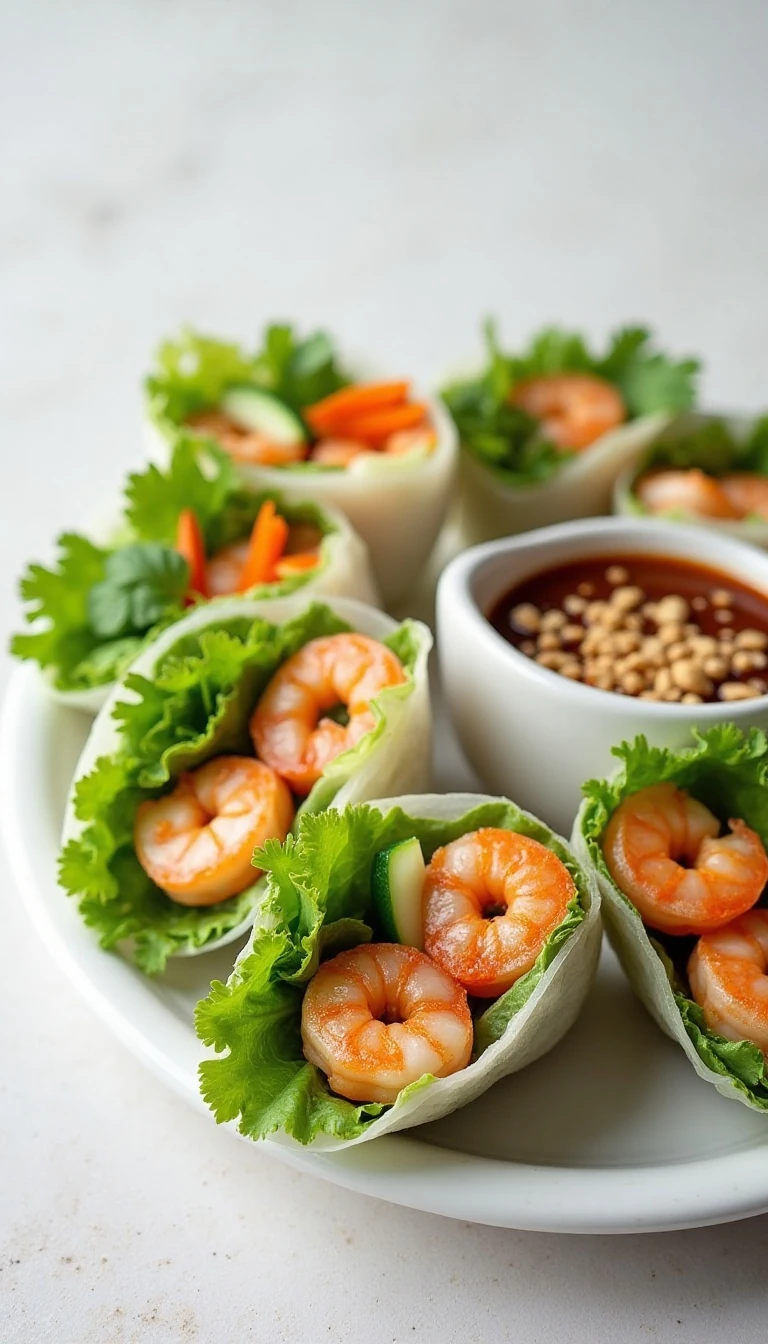 Fresh and Easy Vietnamese Shrimp Summer Rolls Recipe