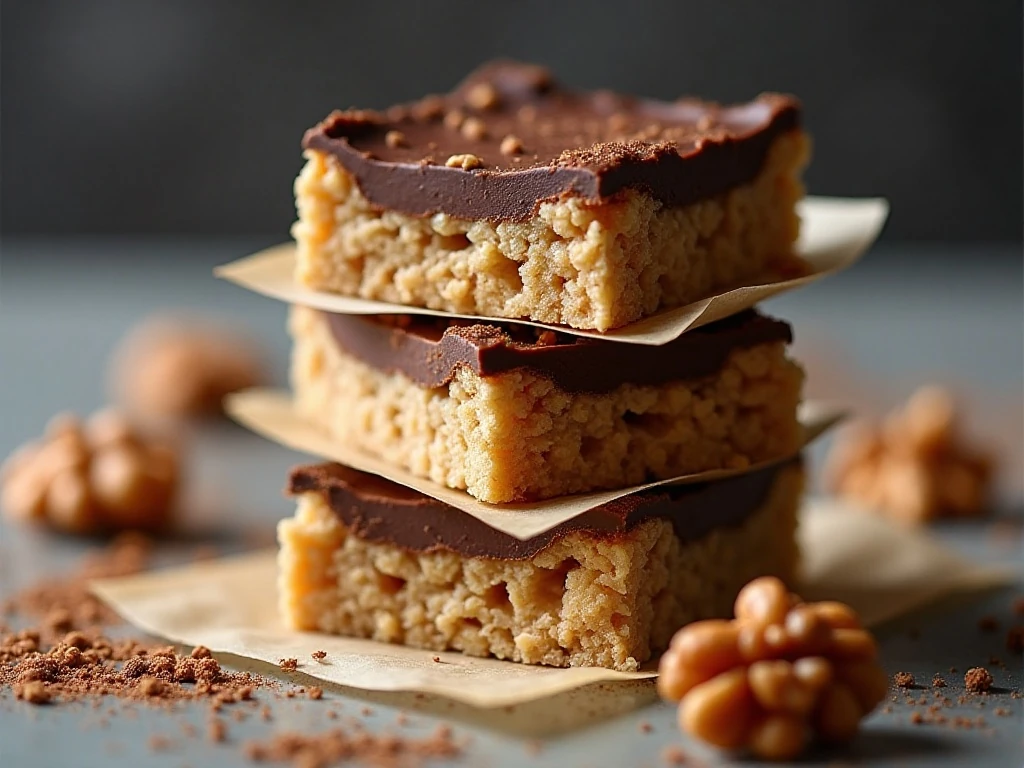 Walnut Oh Henry bars stored in an airtight container