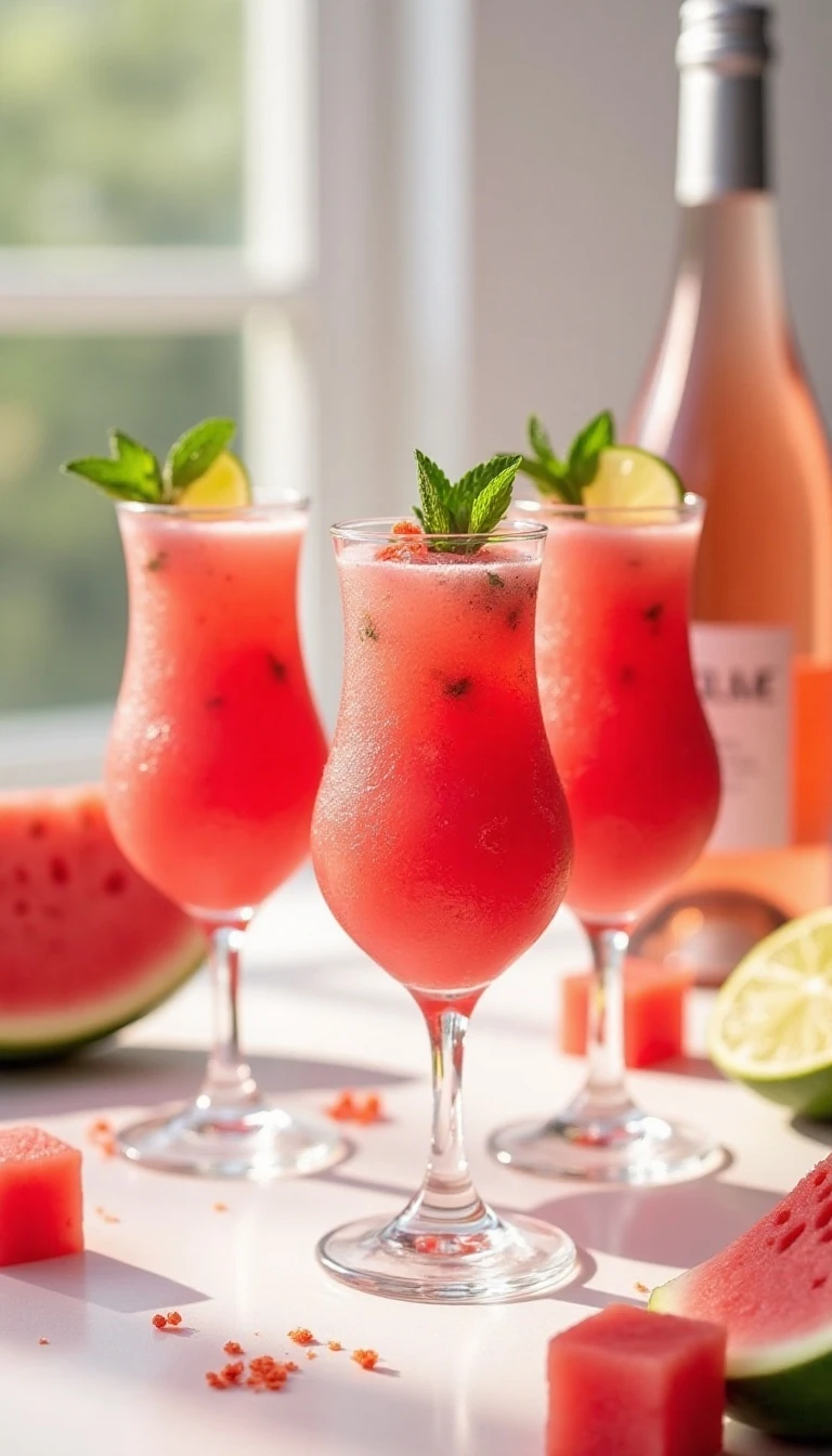 Refreshing Watermelon Frosé Recipe (Easy Summer Cocktail)