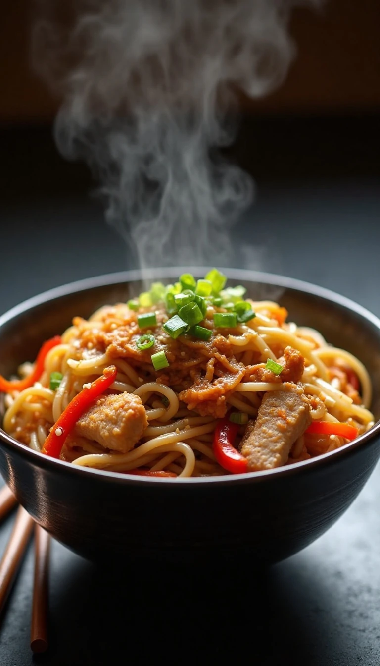 Easy Weeknight Chicken Lo Mein Recipe