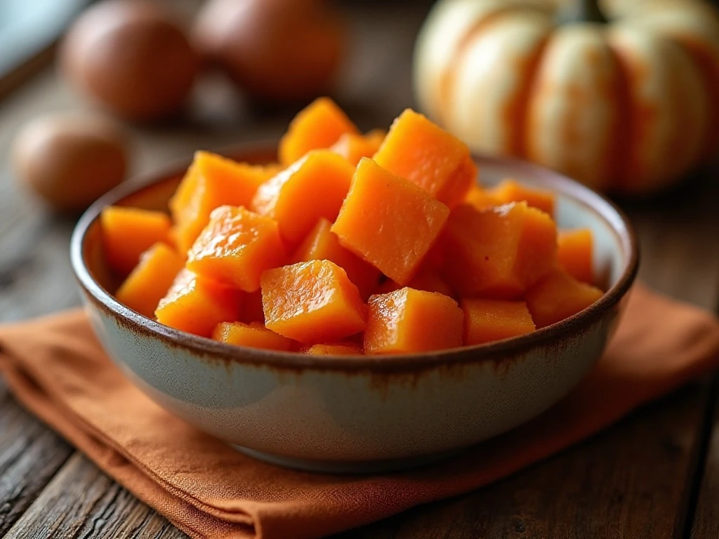 Instant Pot candied sweet potatoes in a glossy brown sugar glaze