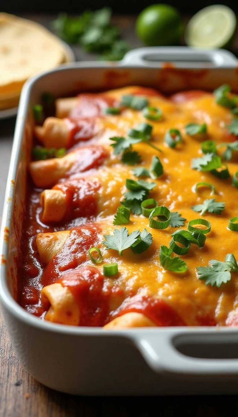 Weight Watchers Chicken Enchiladas Recipe: Easy, Cheesy, and Family-Friendly