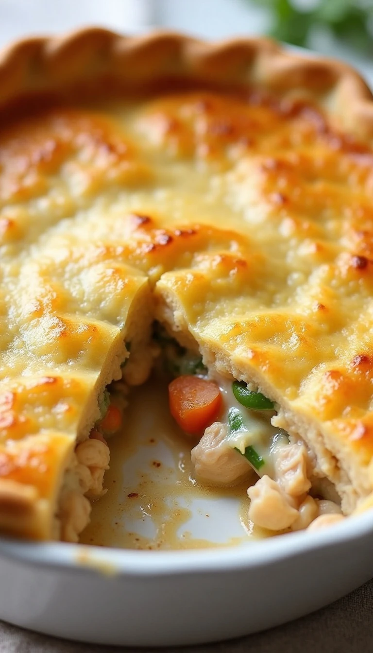 Easy Weight Watchers Chicken Pot Pie Recipe