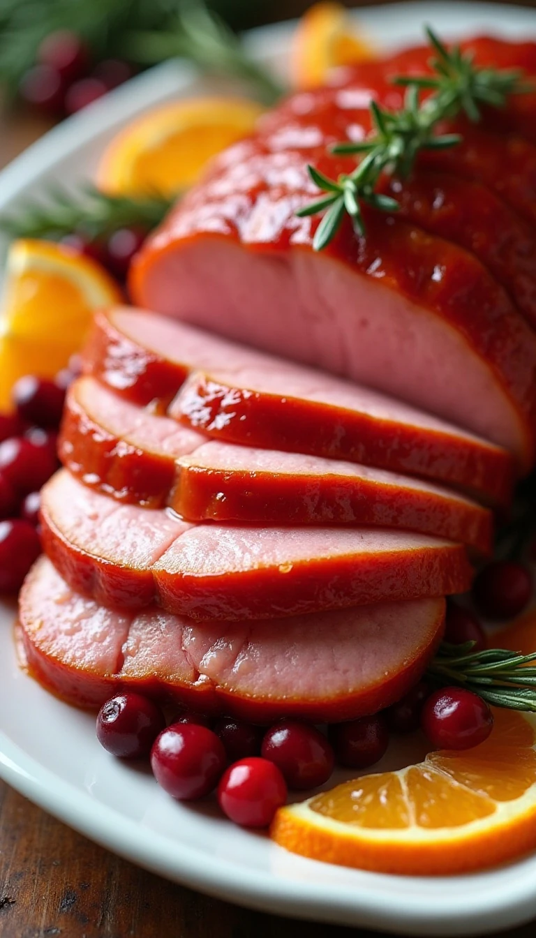 Weight Watchers Citrus and Cranberry Ham Recipe