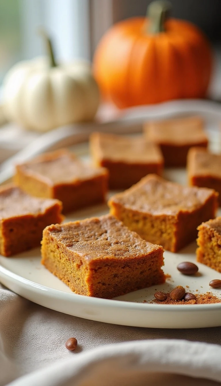 Easy Weight Watchers Pumpkin Bars Recipe