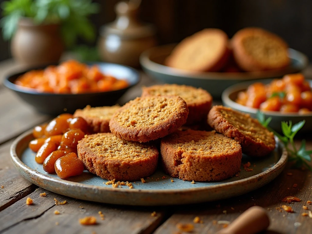 Assortment of sweet and savory recipes made with molasses